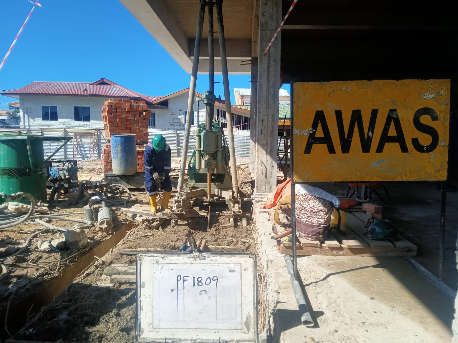 Placeholder photo of ground engineering work